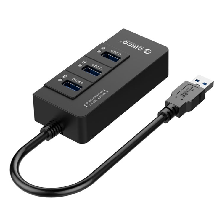 HUB USB 3.0 ORICO HR01-U3 avec RJ45 pour PC et gaming