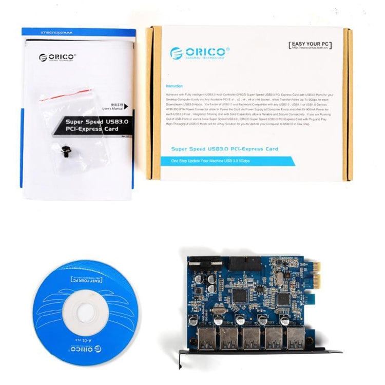 Carte PCI Express USB 3.0 5 ports pour PC - Ultra rapide 5