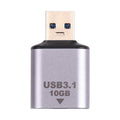 Adaptateur USB 3.1 mâle vers USB-C pour PC Gaming 10 Gbit/s