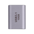 Adaptateur USB 3.1 femelle vers USB-C / Type-C femelle 10 Gbit/s, USB 3.1 Female to Type-C Female