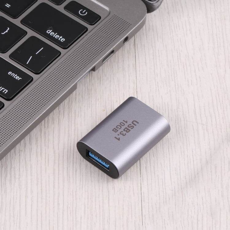 Adaptateur USB 3.1 femelle vers USB-C / Type-C femelle 10 Gbit/s, USB 3.1 Female to Type-C Female