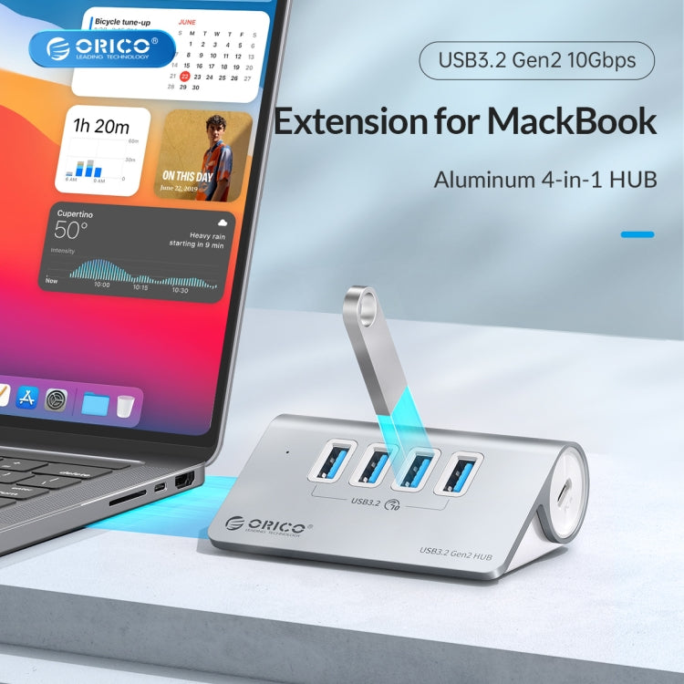 Hub USB Type-C et 4 ports USB 3.2 pour PC Gaming