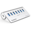 HUB USB 3.2 7 ports en aluminium pour PC et gaming - ORICO