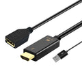 HDMI to DisplayPort 25 cm Adapter Cable for Gaming