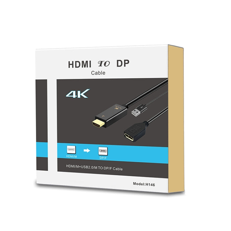 HDMI to DisplayPort 25 cm Adapter Cable for Gaming