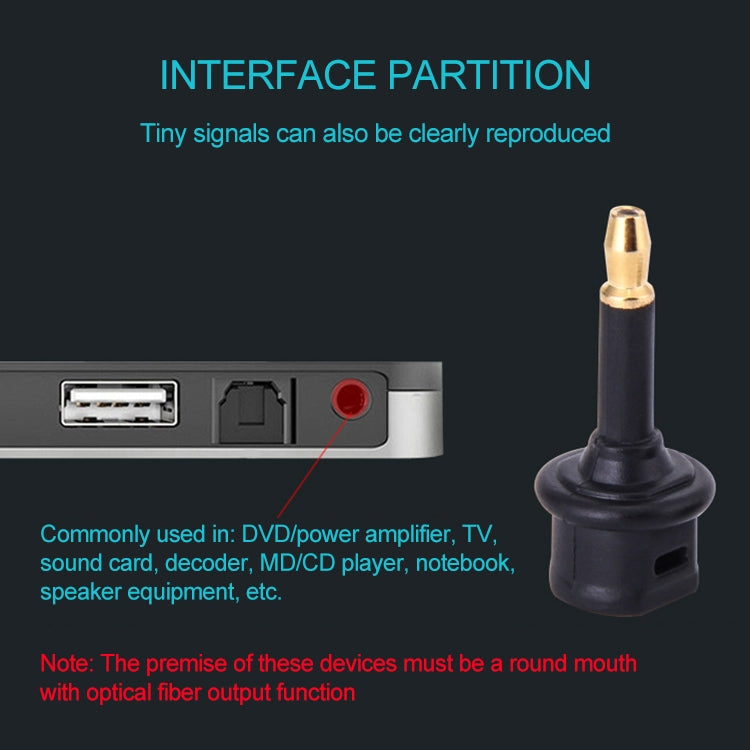 EMK Audio Adapter: Square to Round for Gaming PC