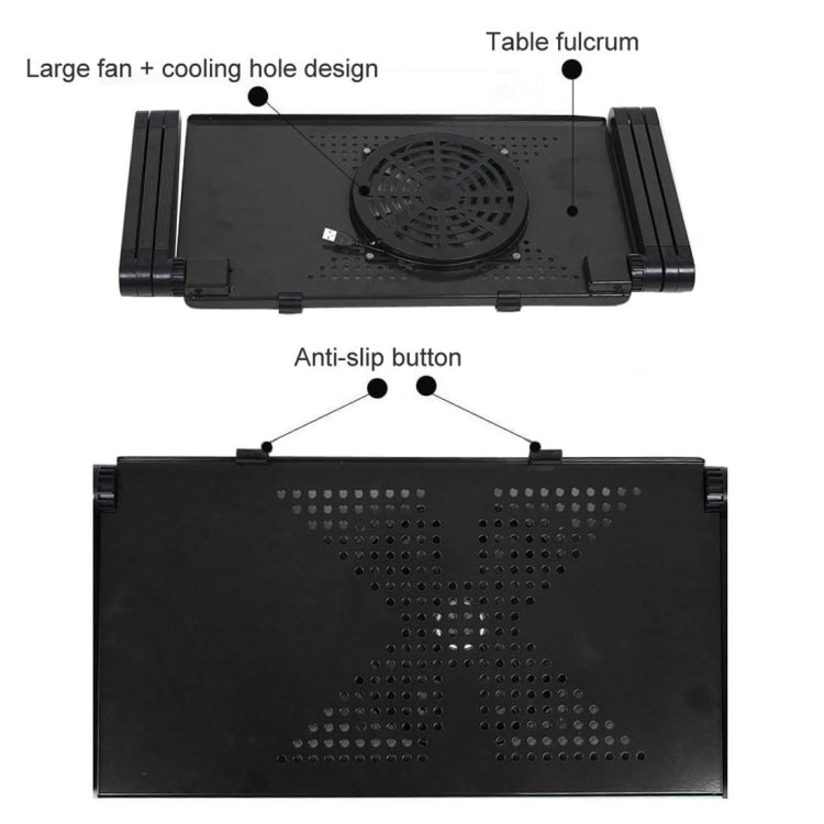Portable Gaming Laptop Stand with Fans and