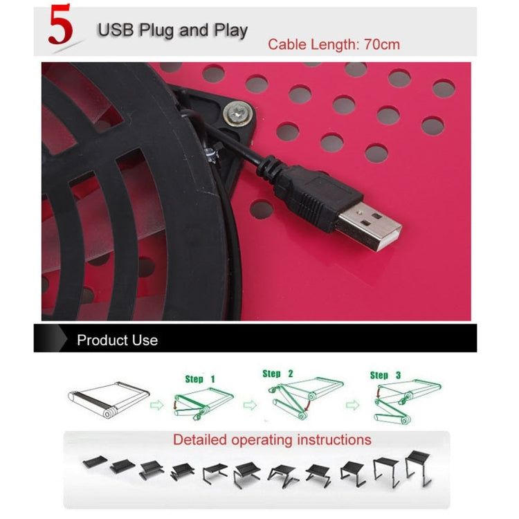 Portable Gaming Laptop Stand with Fans and