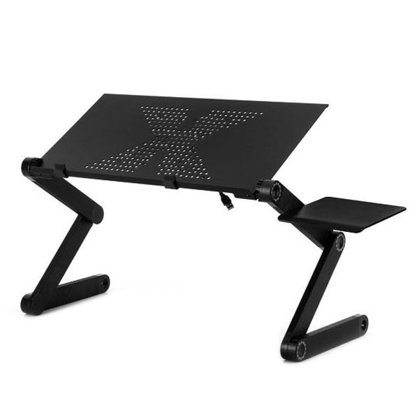 Support de Bureau Portable Pliable avec Tapis de Souris