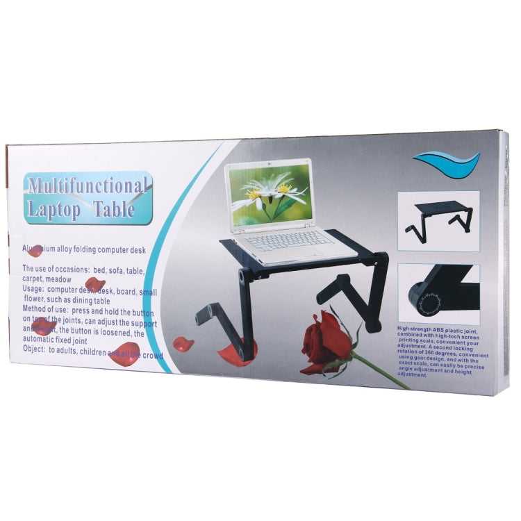 Support de Bureau Portable Pliable avec Tapis de Souris
