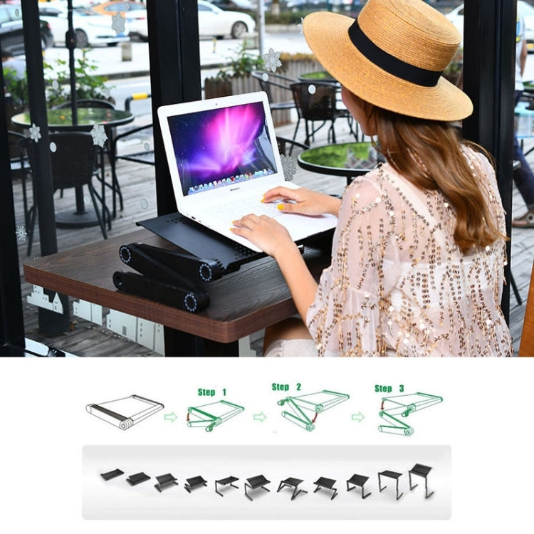 Adjustable Aluminum Desktop Stand for 360° Gaming PC