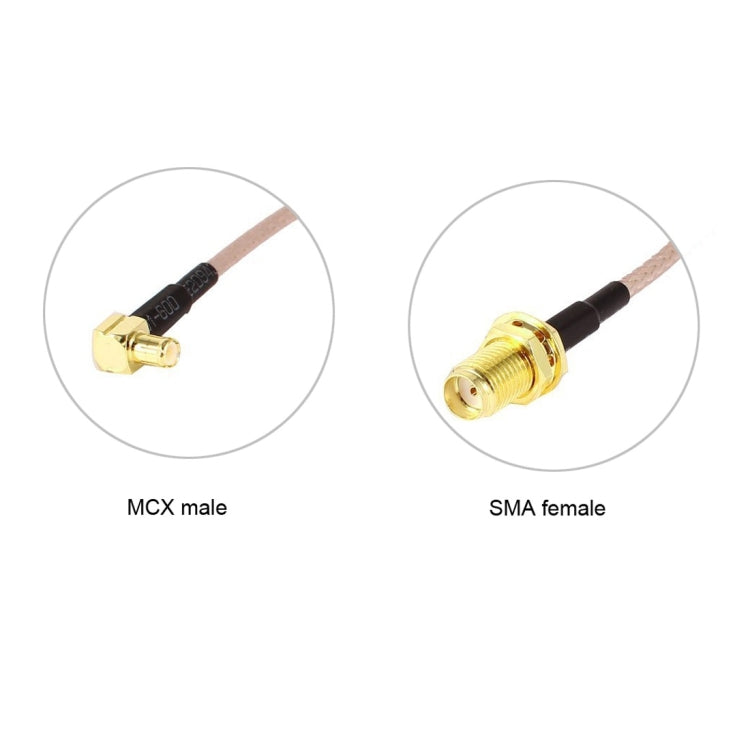 SMA to MCX Adapter for PC - 15cm RF Coaxial Cable