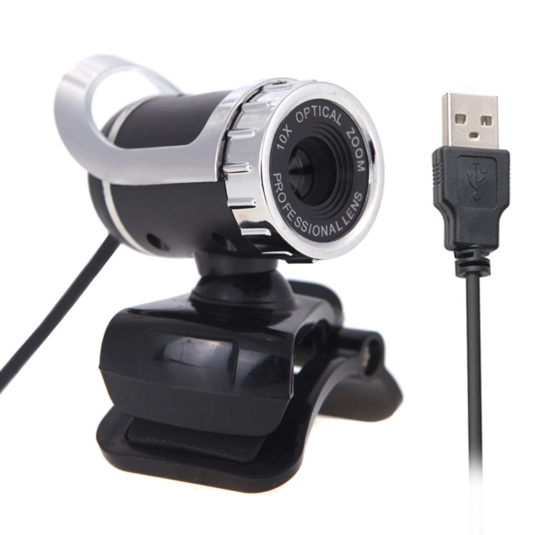 WebCam HD 480P 360° USB avec Micro pour PC Portable