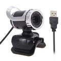 WebCam HD 480P 360° USB avec Micro pour PC Portable