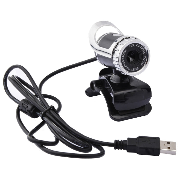 WebCam HD 480P 360° USB avec Micro pour PC Portable