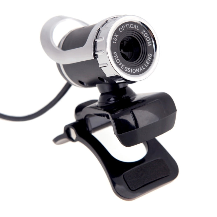 HD 480P 360° USB Webcam with Microphone for Laptop