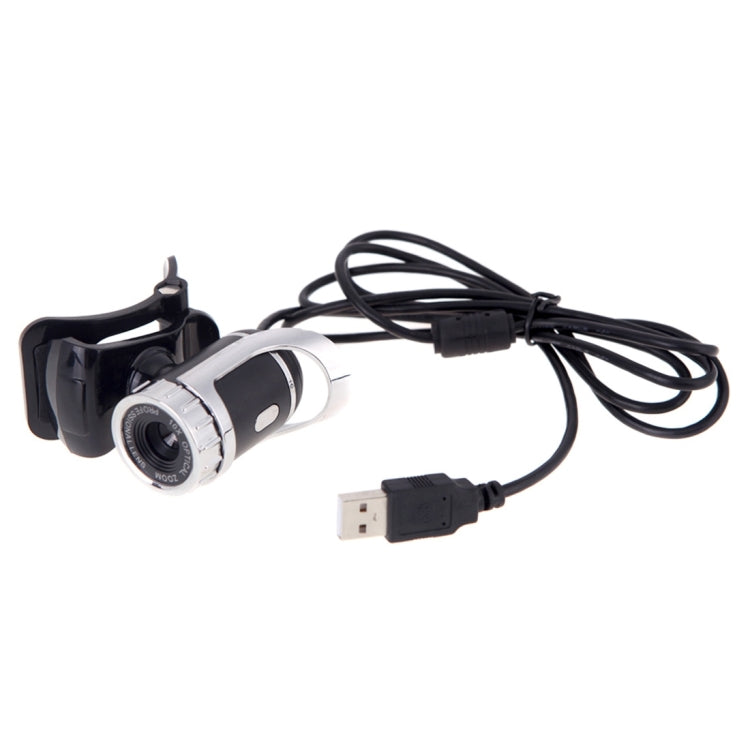 HD 480P 360° USB Webcam with Microphone for Laptop