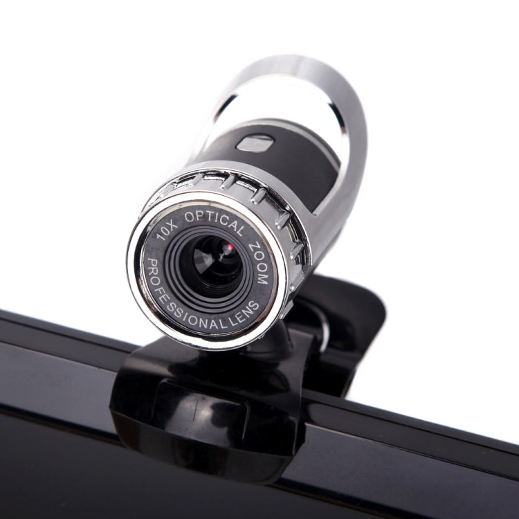 WebCam HD 480P 360° USB avec Micro pour PC Portable