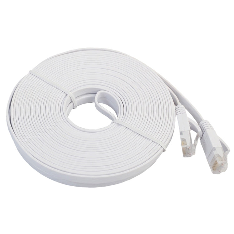 Câble réseau Ethernet plat ultra-fin CAT6 de 15 m, câble de raccordement RJ45, Length: 15m