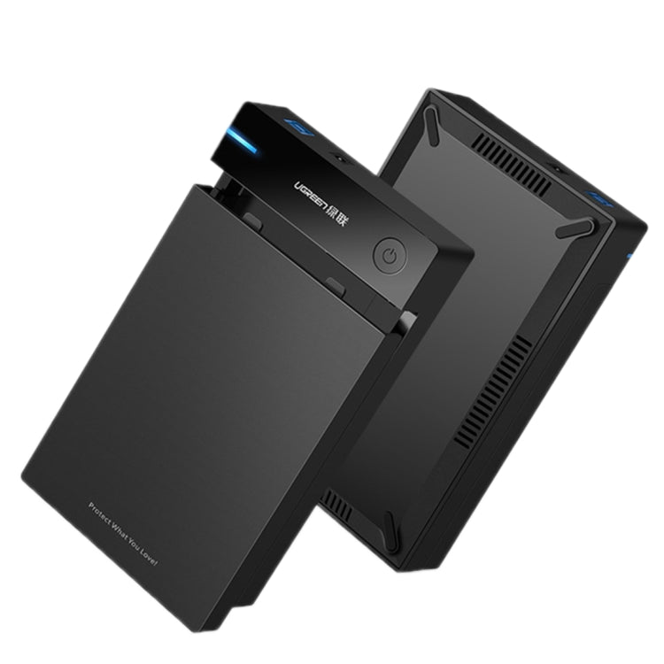 Boîtier de disque dur USB 3.0 UGREEN US222 pour SSD et HDD