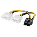 Câble d'alimentation PCIe 8 broches pour carte graphique