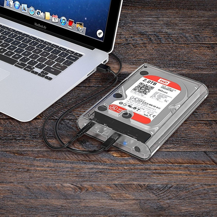 Boîtier externe HDD 3,5" USB 3.1 Type-C pour PC gaming