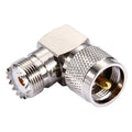 Connecteur UHF Femelle vers Mâle 90° - Accessoire Gaming