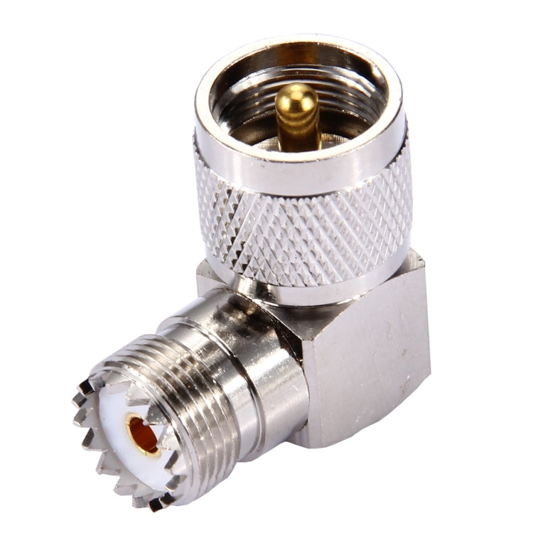 Connecteur UHF Femelle vers Mâle 90° - Accessoire Gaming