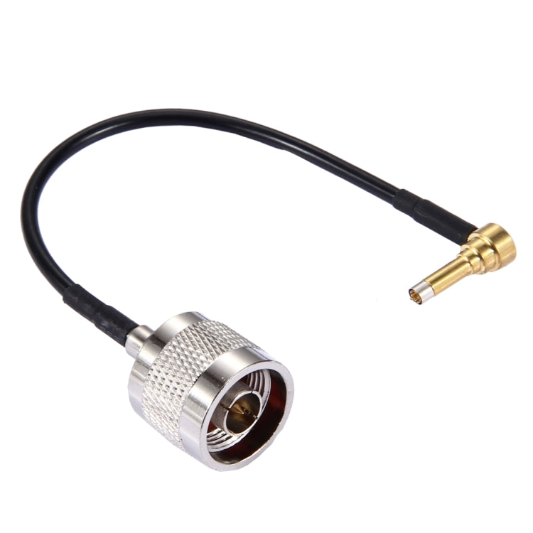 N Male to Right Angle RG174 Cable for Gaming PC - 15 cm