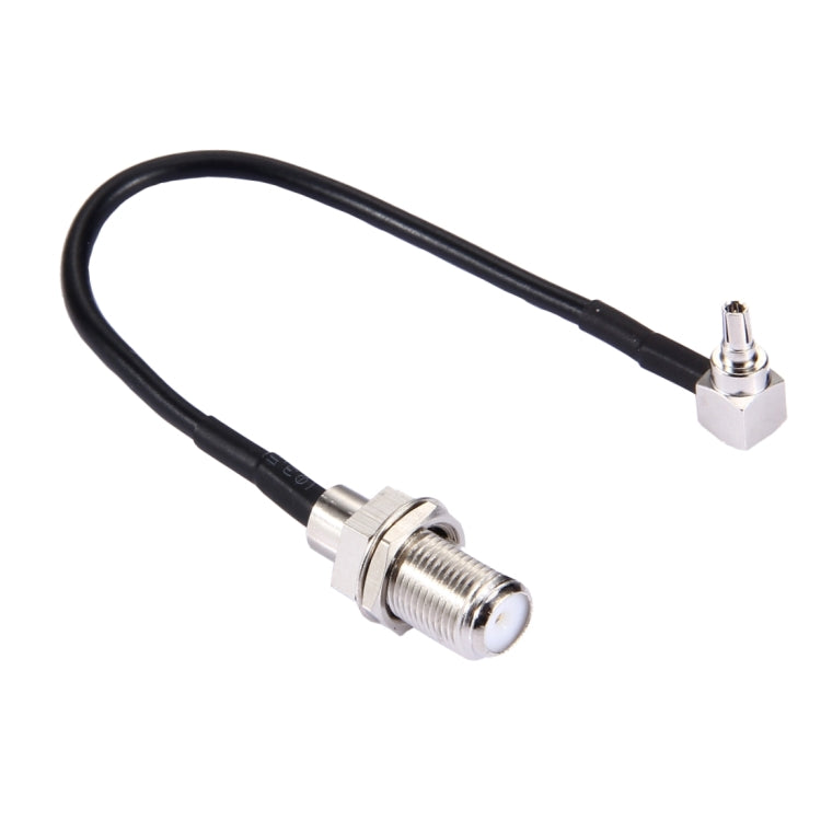 90° Angled CRC9 to Female F Cable - Gaming PC Accessory