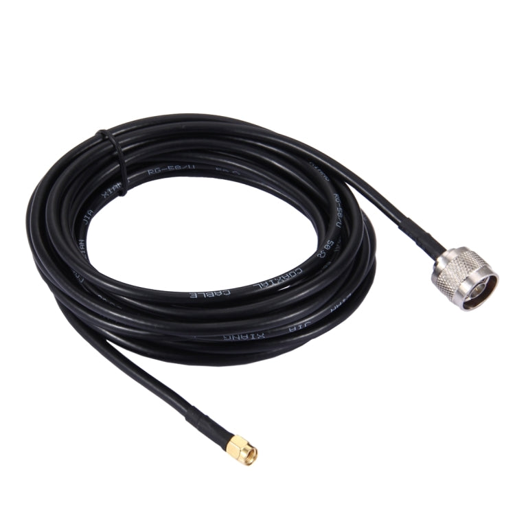 RG58 RP-SMA to N-Male 5m Cable for PC Gaming Accessories