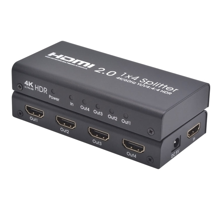 Répartiteur HDMI 2.0 1x4 Ultra HD pour PC Gaming 4K
