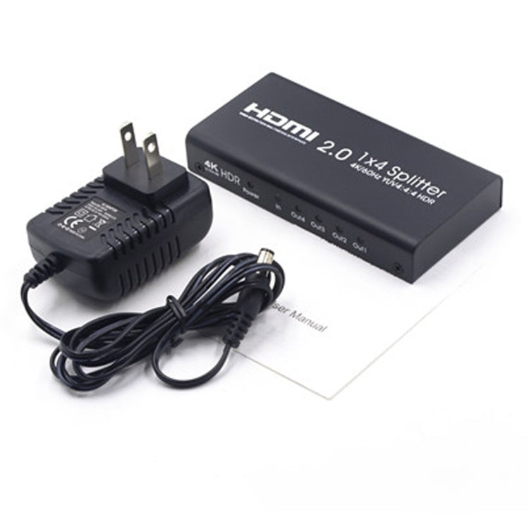 Répartiteur HDMI 2.0 1x4 Ultra HD pour PC Gaming 4K