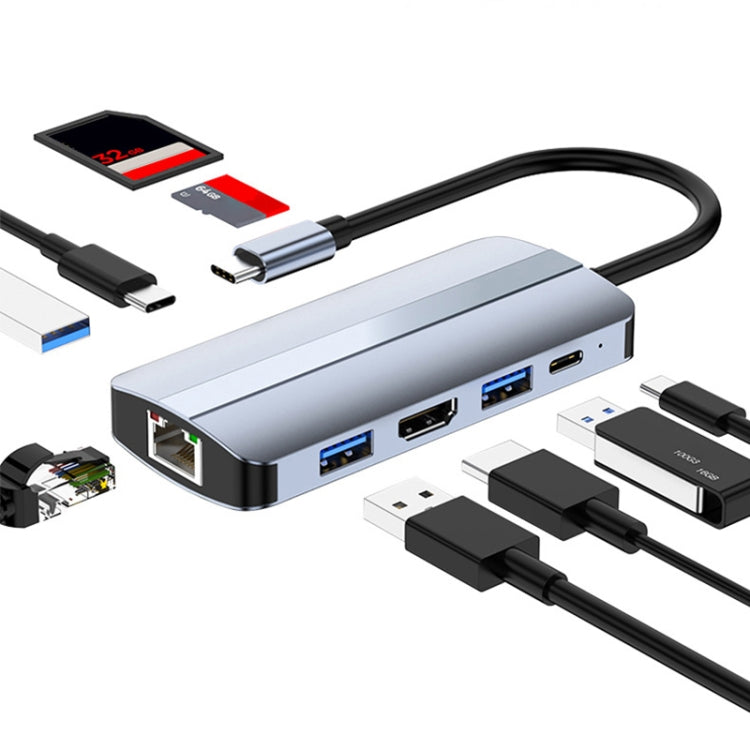 9-in-1 USB-C HUB Adapter for Gaming PCs and Accessories
