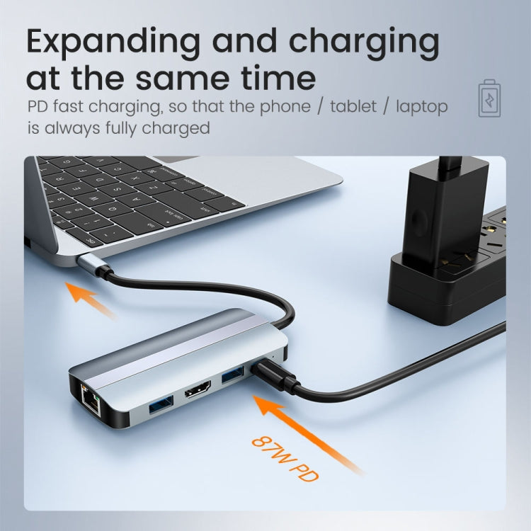 9-in-1 USB-C HUB Adapter for Gaming PCs and Accessories