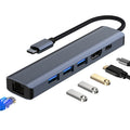 6-in-1 USB-C HUB Adapter for Gaming PC - BYL-2210