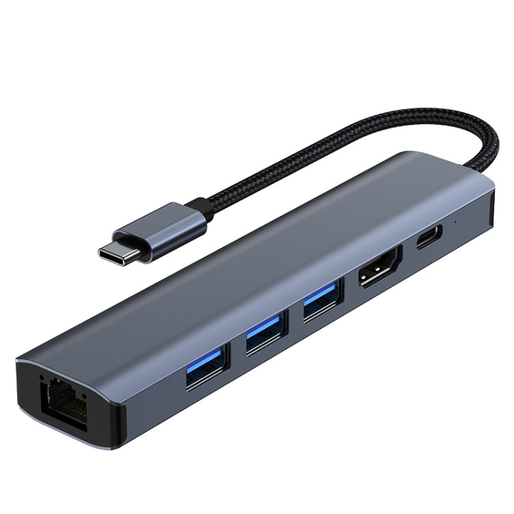 6-in-1 USB-C HUB Adapter for Gaming PC - BYL-2210
