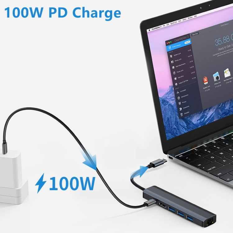 6-in-1 USB-C HUB Adapter for Gaming PC - BYL-2210