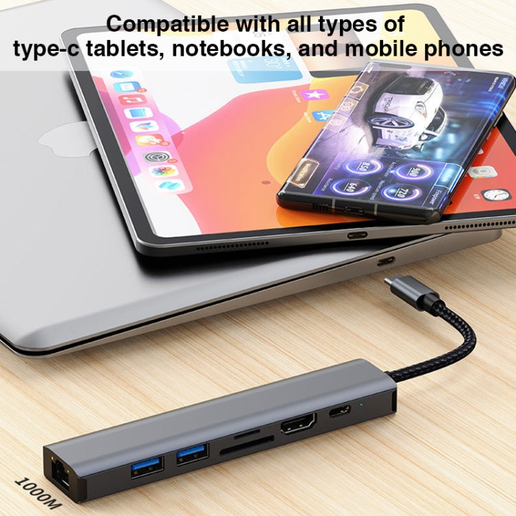 7-in-1 USB-C Hub Adapter for Gaming PCs and Accessories