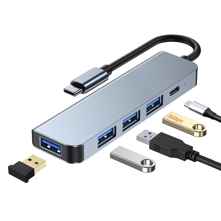 Adaptateur HUB USB-C 5 en 1 pour PC Gaming et Accessoires