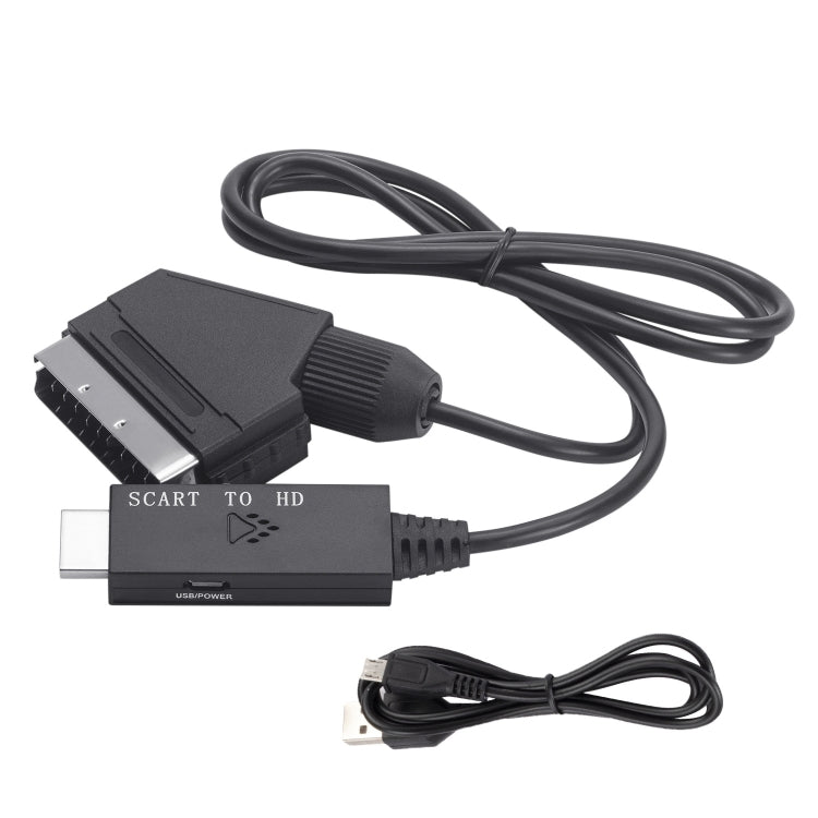 Adaptateur Scart vers HDMI pour PC et gaming - Haute qualité