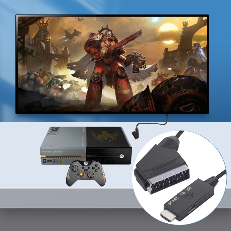 Adaptateur Scart vers HDMI pour PC et gaming - Haute qualité