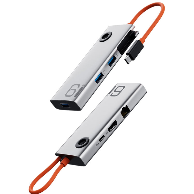 ROCK TR28 6-in-1 USB 3.0 Hub for 4K Gaming PC