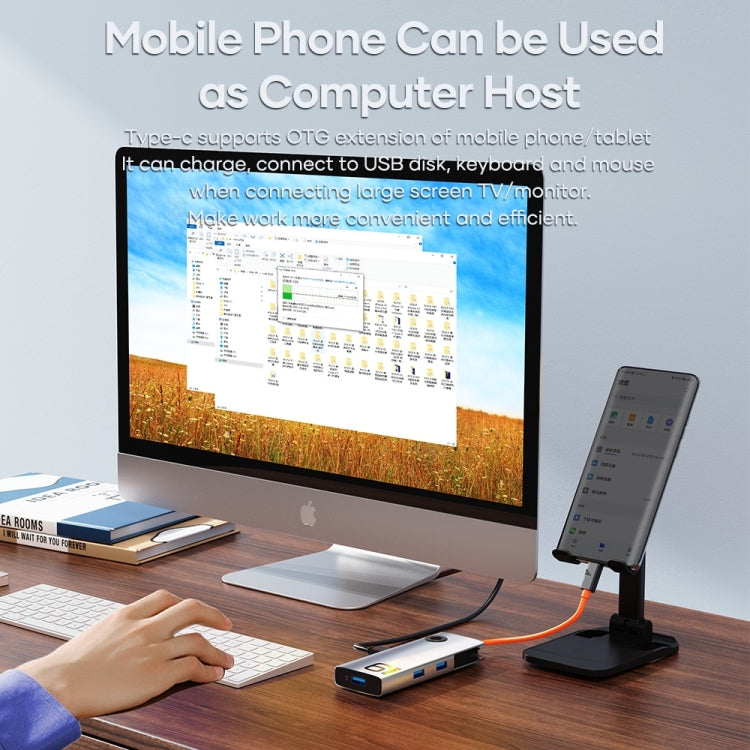 ROCK TR28 6-in-1 USB 3.0 Hub for 4K Gaming PC