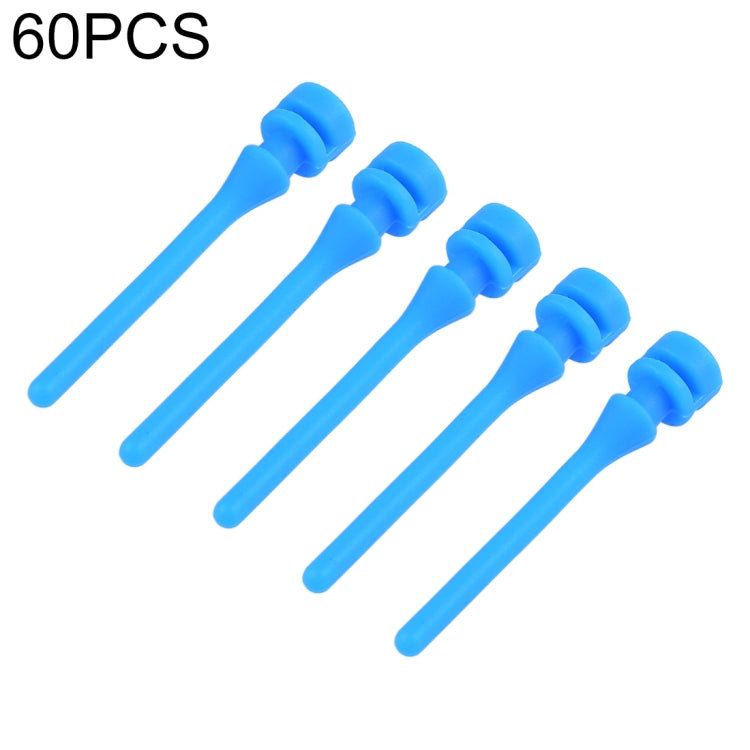 Vis de ventilateur PC anti-vibration en silicone - 60 pièces
