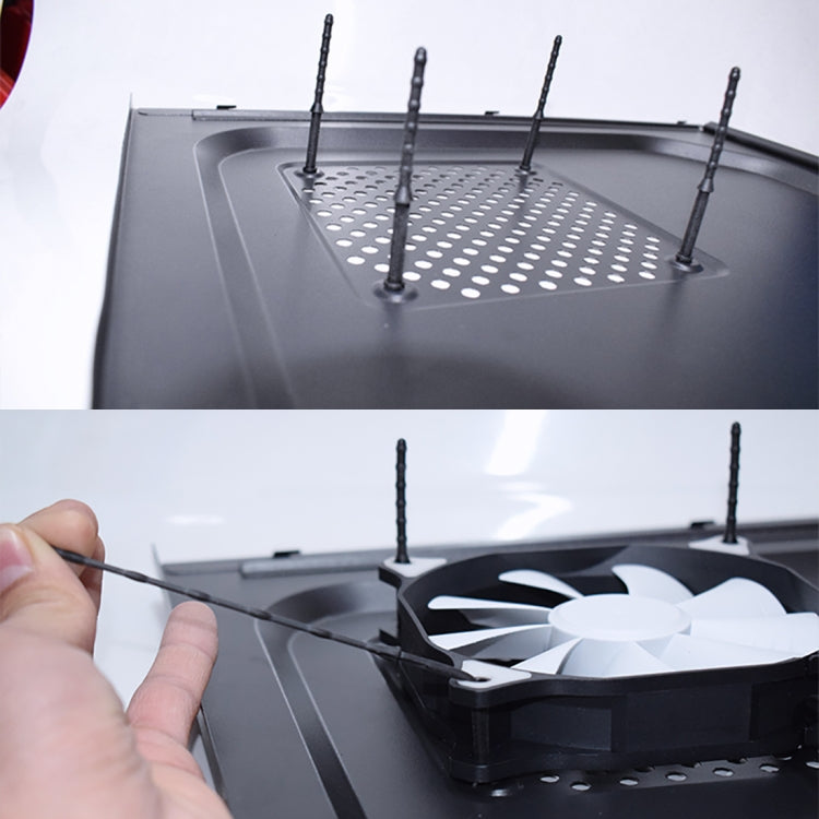 Vis de ventilateur PC Anti-Vibration en Silicone - 4 pcs