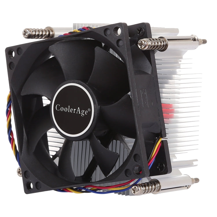 Refroidisseur processeur silencieux 4 broches pour PC Gaming