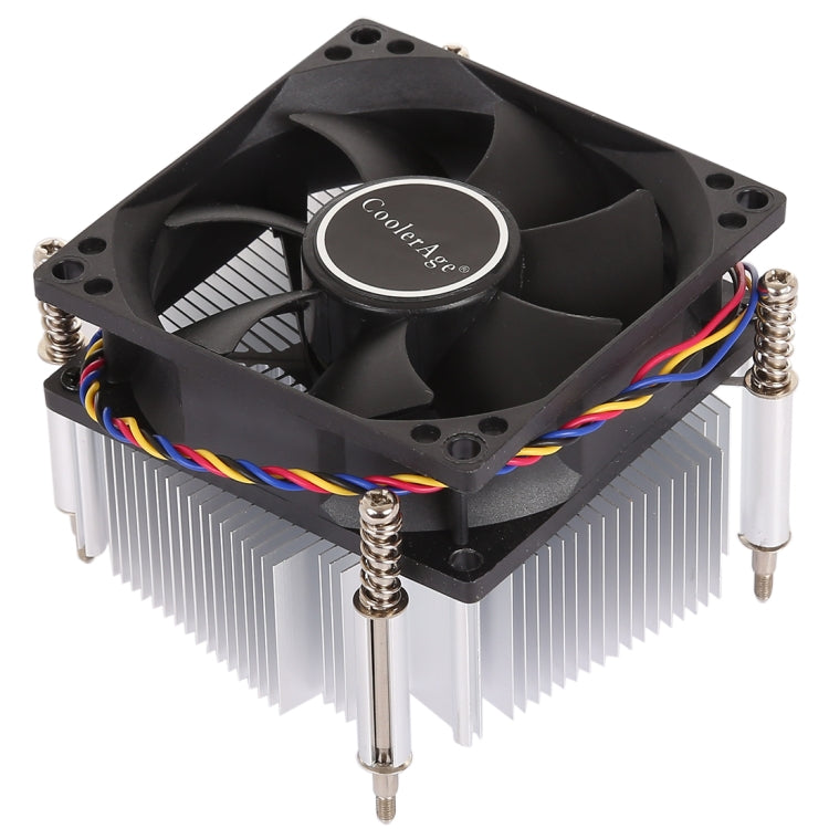 Refroidisseur processeur silencieux 4 broches pour PC Gaming