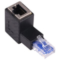 Adaptateur RJ45 90° pour câble Ethernet Cat5 Cat6 Gaming