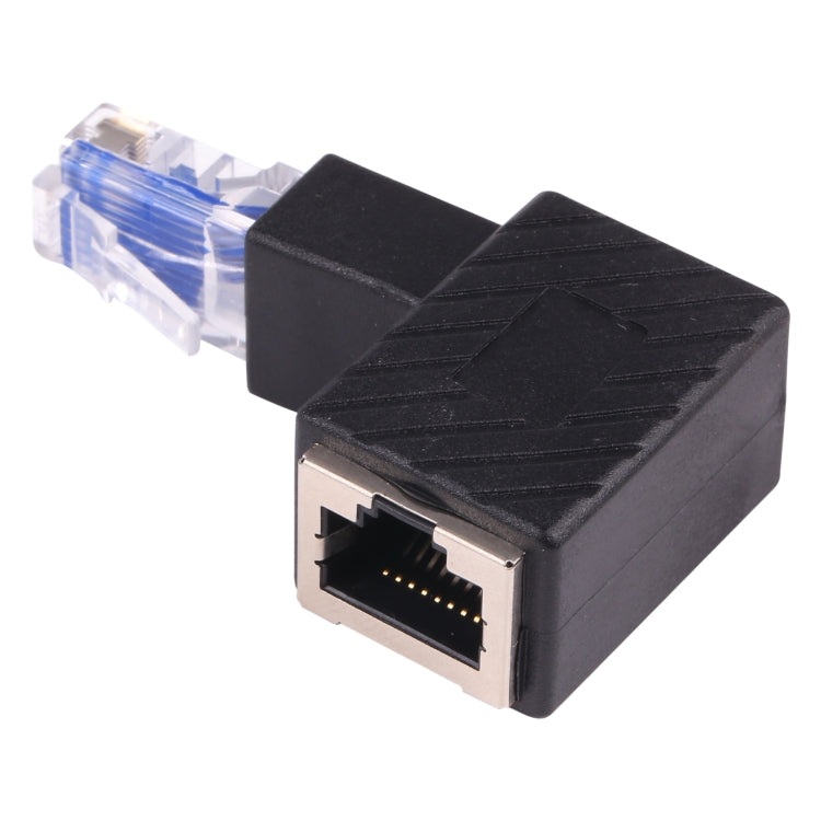 Adaptateur RJ45 90° pour câble Ethernet Cat5 Cat6 Gaming